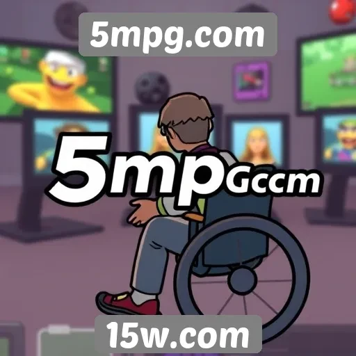 Acessibilidade e inclusão em jogos no 5mpg.com