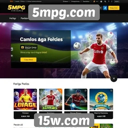 Novidades no design do site 5mpg.com atraem jogadores